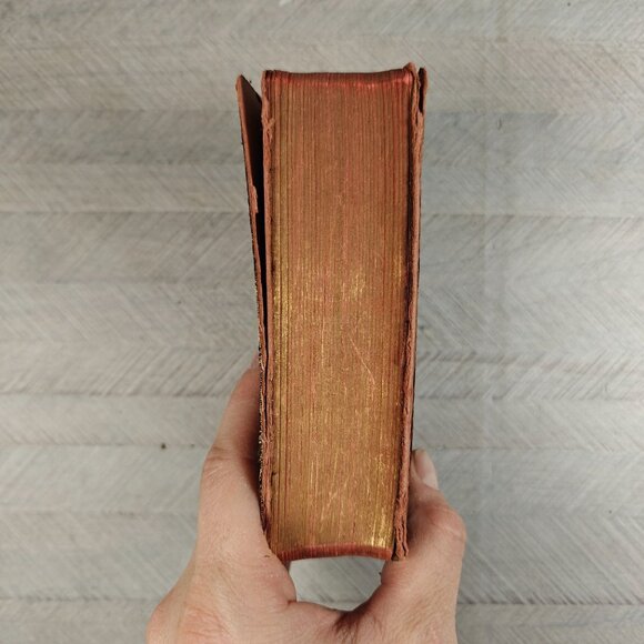 1919 Common Service Book Of The Lutheran Church Leather Vintage Collectible - Picture 8 of 8